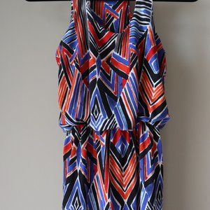 Derek Heart: Patterned Maxi Dress
